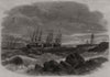 Prince of Wales leaving Portland, Maine. Flying Fish, Ariadne, Nile, Hero 1860