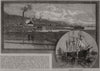 Timber coves, Quebec. Canada 1885 old antique vintage print picture