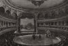 The new amphitheatre, Holborn. London 1867 old antique vintage print picture