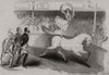 Madame Lejars. Ballet 1843 old antique vintage print picture