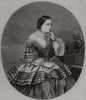 Mademoiselle Titiens, the new Prima Donna. Germany 1858 old antique print