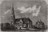 St. Ann's church, parsonage & schools, Hanger Lane, Stamford Hill. London 1861