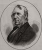 The late Mr. George Cruikshank. Portraits 1878 old antique print picture