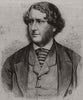 The late William Dyce, Esq, R. A. Artists 1864 old antique print picture