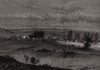 Rustenburg, Transvaal. South Africa 1877 old antique vintage print picture