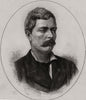 Stanley in Africa: Mr. H. M. Stanley in 1878 1878 old antique print picture
