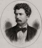 Stanley in Africa: Mr. H. M. Stanley in 1872 1878 old antique print picture