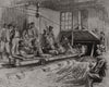 The Primrose Gold-Mine, Johannesburg: miners going to work. South Africa 1896