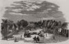 West Street, Durban, Natal. South Africa 1857 old antique print picture