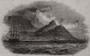 Cape of Good Hope. South Africa 1843 old antique vintage print picture