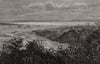 Maputo Bay (Delagoa Bay) South Africa. Mozambique 1890 old antique print