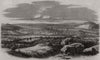 Gothenburg, Sweden 1861 old antique vintage print picture