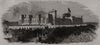 The Slopes, Windsor Castle. Berkshire 1844 old antique vintage print picture