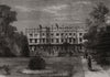 Hughenden Manor House, the seat of Lord Beaconsfield. Buckinghamshire 1877
