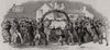 Procession of the Ox, at Buckingham. Buckinghamshire 1844 old antique print