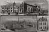 Opening of new bridge and additional school at Bedford. Bedfordshire 1884