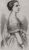 Mlle Titiens, the new Prima Donna at Her Majesty's Theatre. London 1858 print