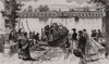 On the Eton Wick road, Eton. Berkshire 1891 old antique vintage print picture