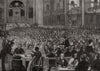 The Mayor of Liverpool's treat for the poor 1874 old antique print picture