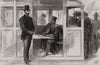 The Shah on board the Royal Yacht Victoria & Albert. Iran 1889 old print