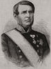 Count Sponneck, in attendance on the King of the Greeks. Kings 1863 old print