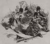 The death of Sir John Moore. Spain 1843 old antique vintage print picture