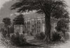 Camden place, Chislehurst, the residence of the Empress Eugenie. London 1870