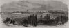 Fortress of Phalsbourg, in the Vosges. Moselle 1870 old antique print picture