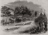 Reading Regatta. Berkshire 1844 old antique vintage print picture
