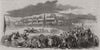 Reading Race. Berkshire 1844 old antique vintage print picture