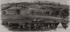 1st Surrey Rifles range, Peckham Rye. 559 Yards prizes. London 1861 old print