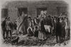Sheffield floods: Conveying the dead to the receiving-house, Malin Bridge 1864