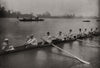The Oxford and Cambridge boat race: Cambridge. Cambridgeshire 1897 old print