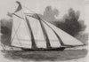 The schooner yacht 
