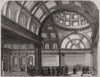 The New London Stock Exchange 1854 old antique vintage print picture