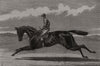 Galopin, the winner Of The Derby. Surrey 1875 old antique print picture