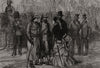 Gold Coast (Ghana) invalids at the Windsor review of troops 1874 print
