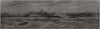 The Gold Coast (Ghana) : Panoramic view of Cape Coast Castle. Ghana 1874 print