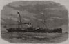 The Isle of Man Company's new steam-boat Tynwald 1866 old antique print