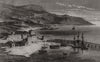 The Port of Nice. Alpes-Maritimes 1860 old antique vintage print picture