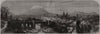 City of Arequipa, Peru, destroyed by the earthquake 1868 old antique print