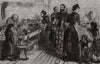 Irish stew dinner to the poor Conder-Street Mission-Hall Limehouse. London 1881