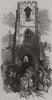 Warwick Mayfair show: The procession passing the hospital. Warwickshire 1850