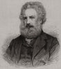 Mr E. F. Flower, the Mayor of Stratford-on-Avon. Warwickshire 1864 old print