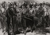 Prince of Wales meeting veteran native Lucknow Garrison soldiers. India 1876