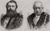 Sheriffs of London & Middlesex; Alderman Knight; Breffit 1875 old print