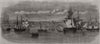 Algeciras. Spain 1859 old antique vintage print picture