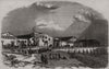 The Sherry wine stores of Don Pedro Domecq, at Xeres. Spain 1849 old print
