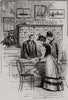 The world's travelling Agents (Thomas Cook)  1894 old antique print picture