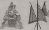 Flags taken in the Afghanistan war & placed in Chelsea Hospital. London 1846